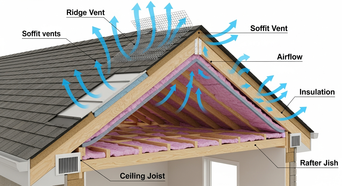 Roof Ventilation Guide for Pacific Northwest Homes