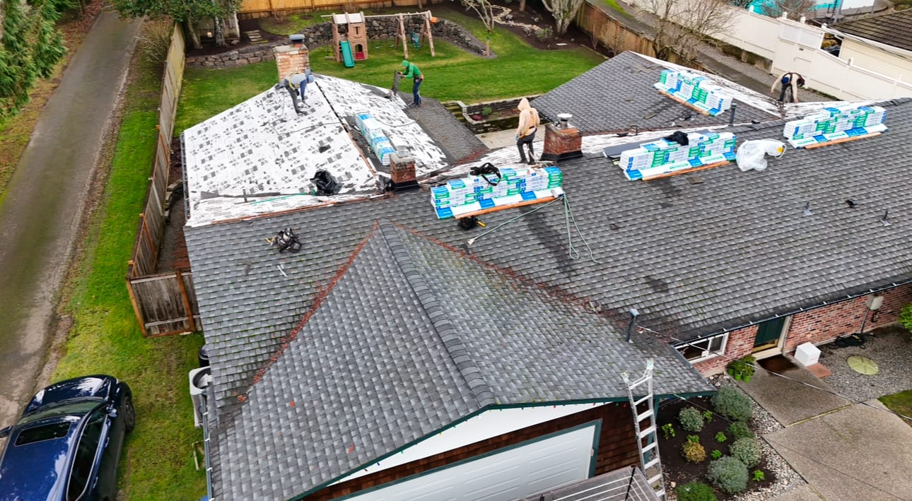 Composition Shingles Photo Gallery project in the Seattle area by K Single Corp, photo 9 of 58