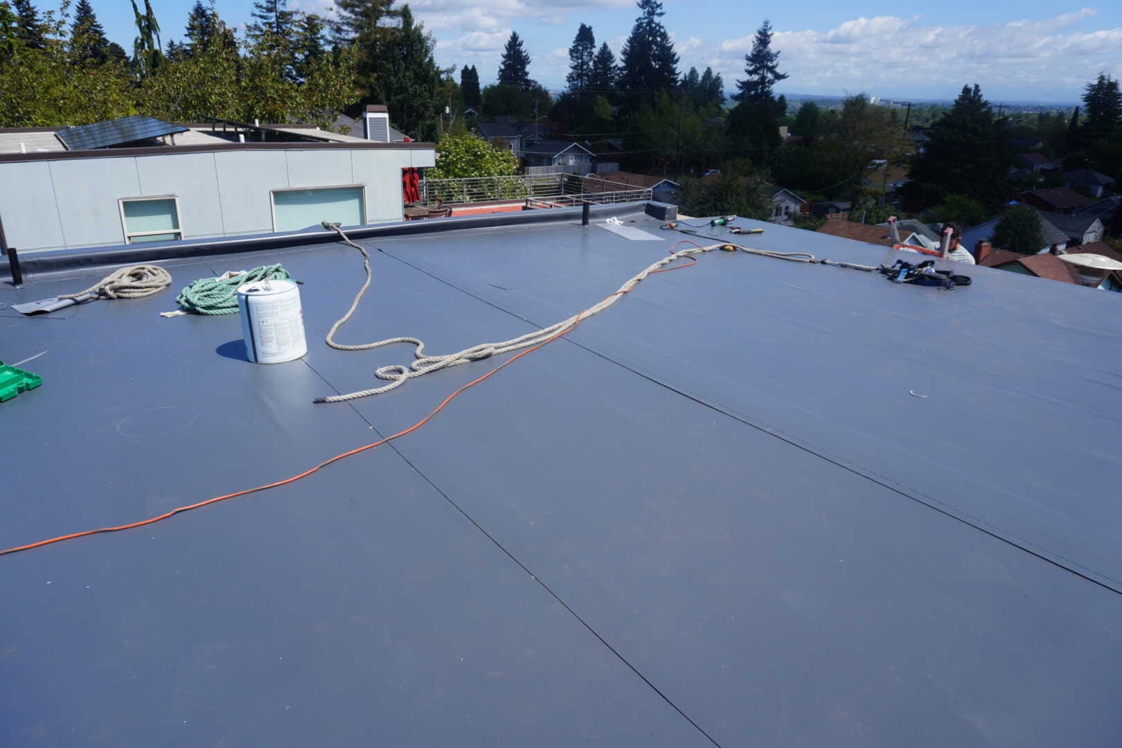 Flat Roofing Photo Gallery project in the Seattle area by K Single Corp, photo 8 of 15