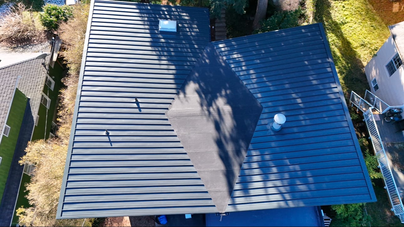 Metal Roofing Photo Gallery project in the Seattle area by K Single Corp, photo 22 of 25