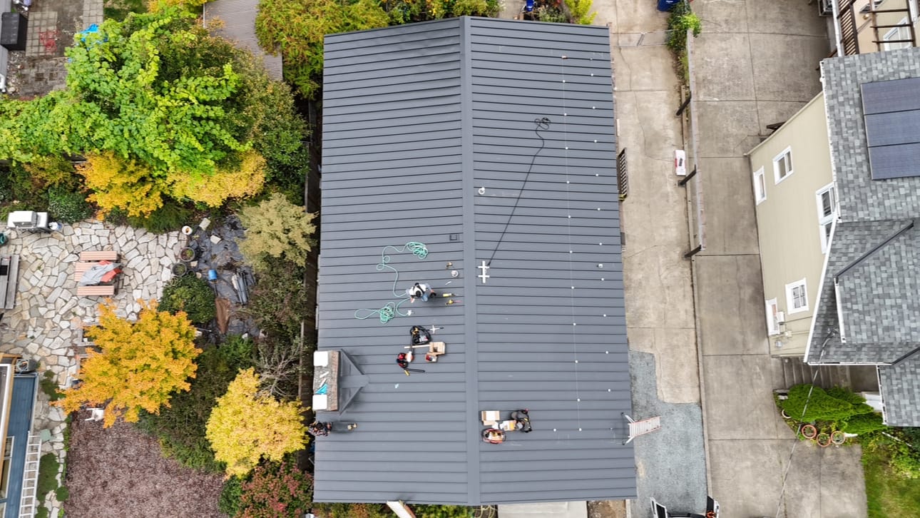 Metal Roofing Photo Gallery project in the Seattle area by K Single Corp, photo 25 of 25