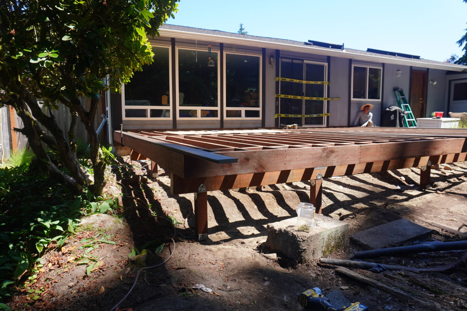 Waterproof Composite Decks Photo Gallery project in the Seattle area by K Single Corp, photo 7 of 23