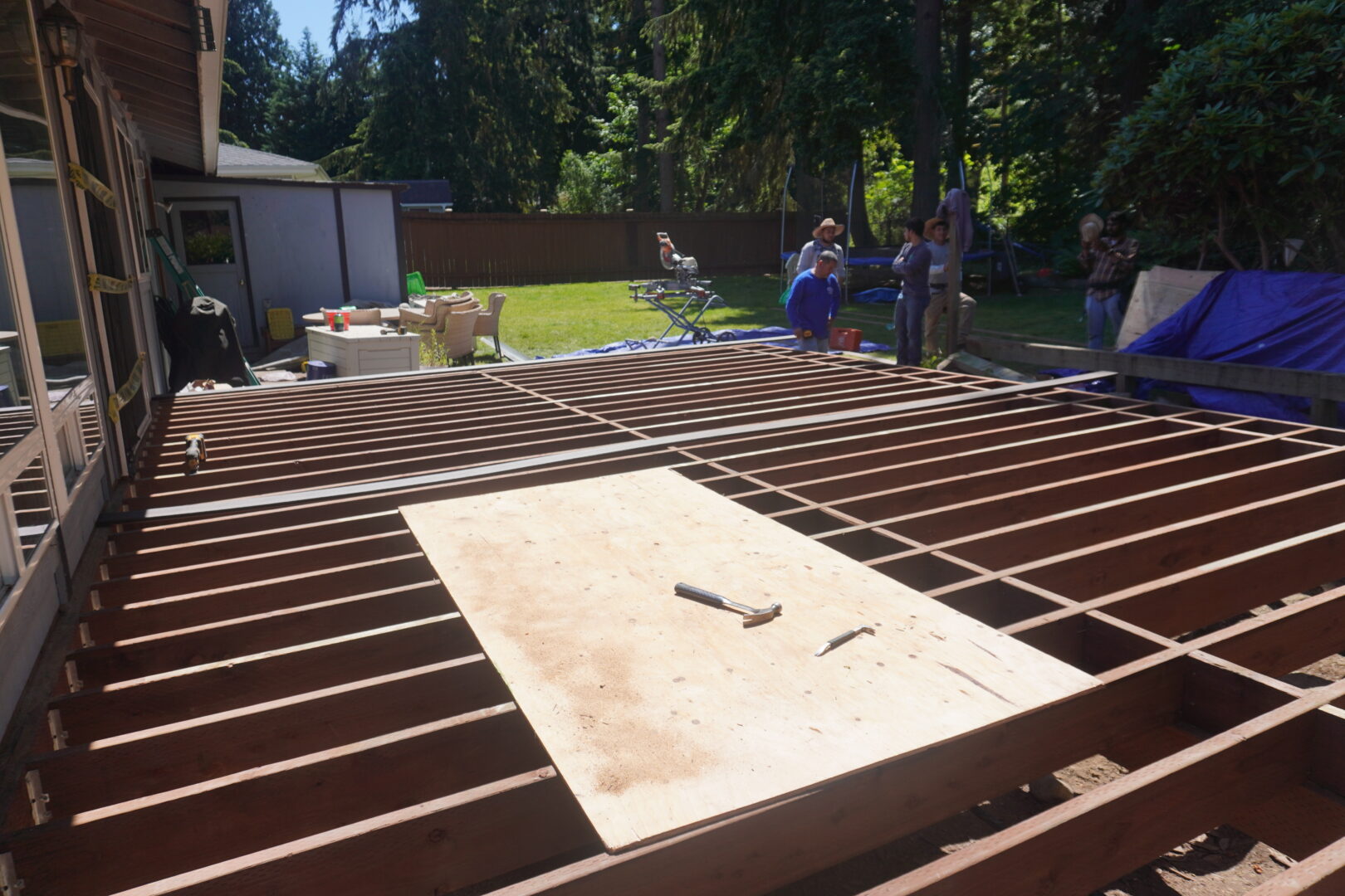 Waterproof Composite Decks Photo Gallery project in the Seattle area by K Single Corp, photo 8 of 23