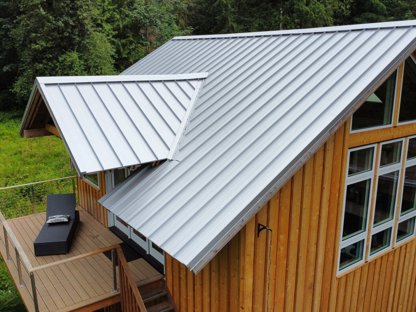 metal roof project