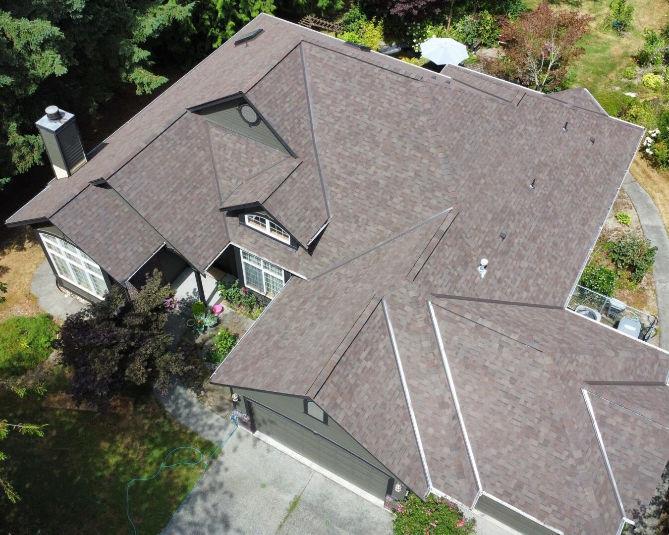 residential roofing project