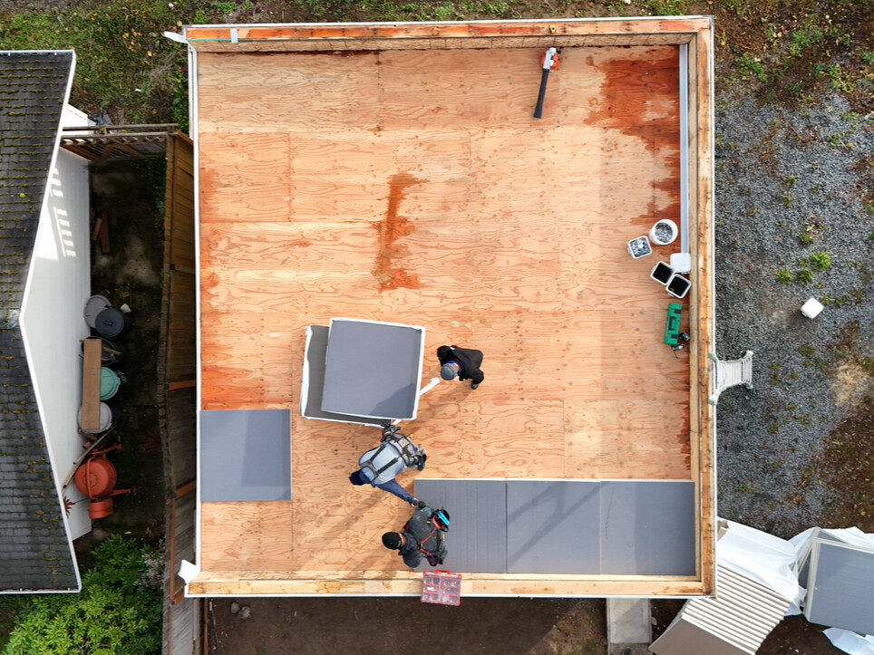 flat roof photo