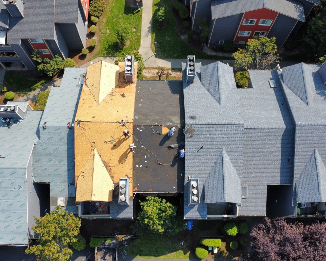 Drone Roof Replacement